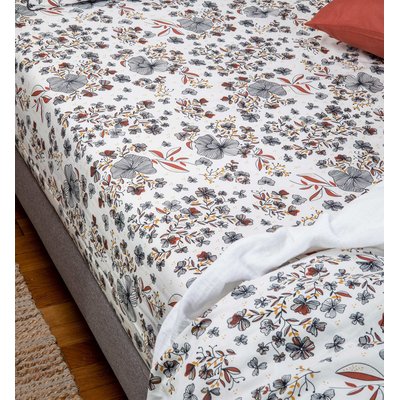 Drap housse Coton Bio Flora KADOLIS