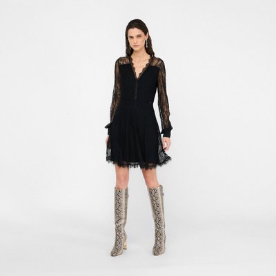 Robe courte en dentelle LIU JO