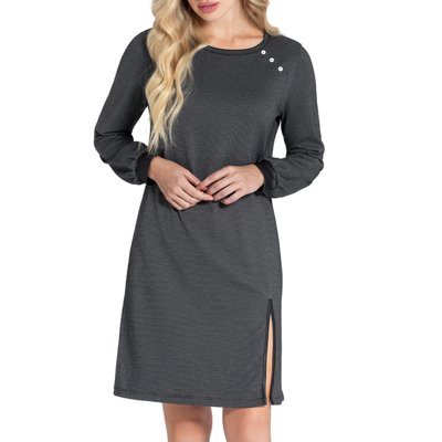 Chemise de nuit courte texturé à petit pois SAYURI IMPETUS WOMAN