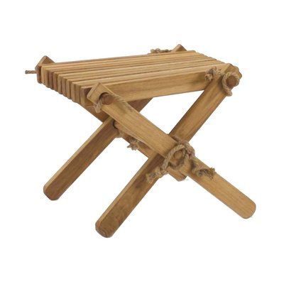 Repose pieds table basse Lilly Chêne JARDINDECO