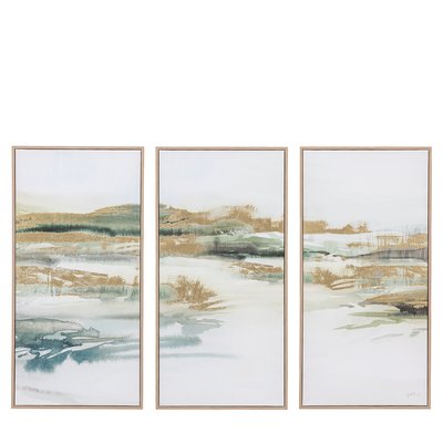 Set of 3 Triptych Framed Canvas SO'HOME