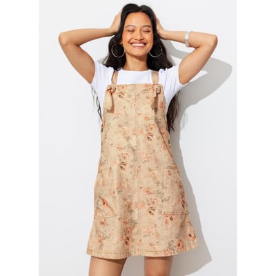 Robe salopette fleurie PROMOD