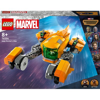 Marvel Le vaisseau de Bébé Rocket LEGO