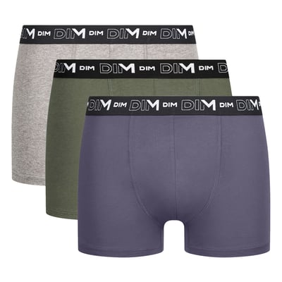 Lot de 3 boxers Coton Stretch DIM