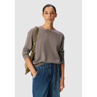 Pull tricot détail fil textile IKKS