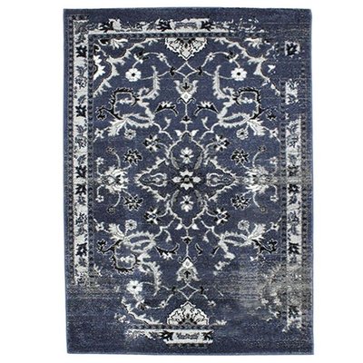 Tapis extérieur intérieur toucher laineux motifs floraux   VENISE THE DECO FACTORY