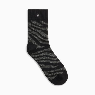 Chaussettes zébrées pailletées Brianna VANESSA WU