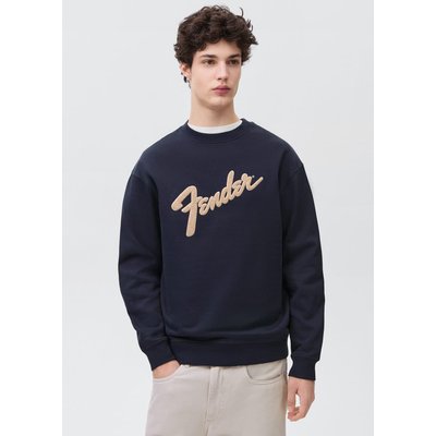 Sweat-shirt coton message en relief MANGO TEEN