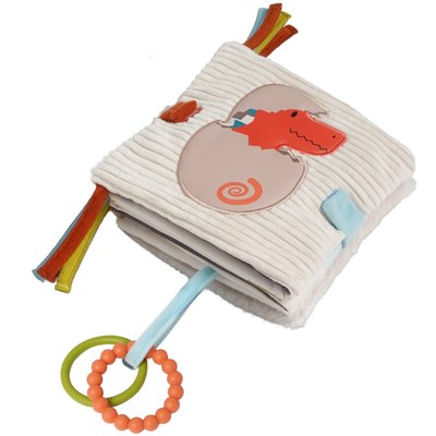 Livre d'éveil 2 en 1 Les Amis Dinos LITTLE BIG FRIENDS