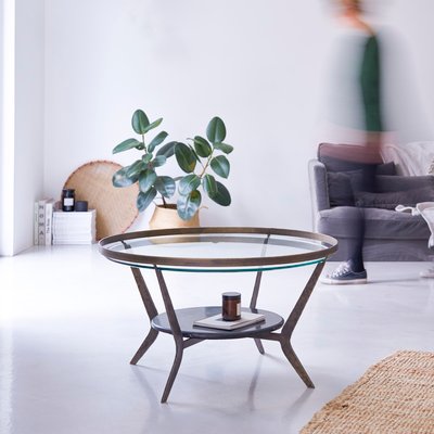 Table basse en marbre et métal AMBRE TIKAMOON