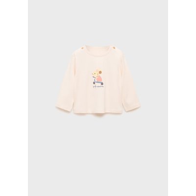 T-shirt 100 % coton motif MANGO BABY