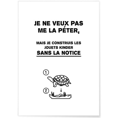 Affiche Kinder L'AFFICHERIE