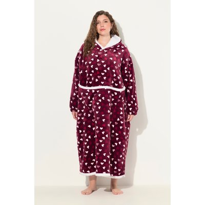 Poncho d'intérieur à capuche et ULLA POPKEN