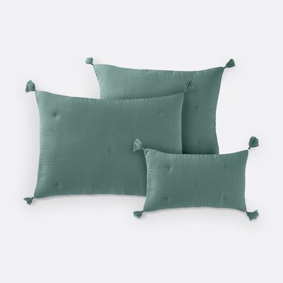 Housse de coussin gaze de coton, Kumla LA REDOUTE INTERIEURS