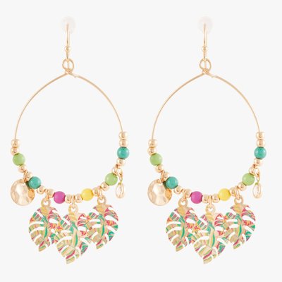 Boucles d'oreilles pendantes imprimées LOLLIPOPS
