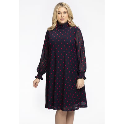 Robe avec imprimé à pois YOEK