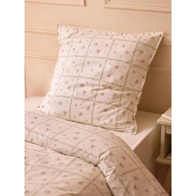 Taie d'oreiller percale de coton "Léopoldine" CYRILLUS