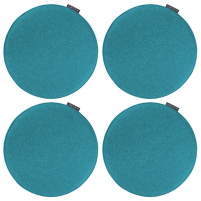 Galettes de chaise imitation feutre AVARO 35cm- lot de 4 MAGMA HEIMTEX