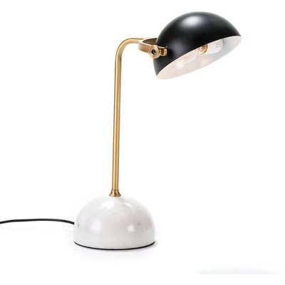 Lampe de bureau marbre et métal, Algora RECOLLECTION
