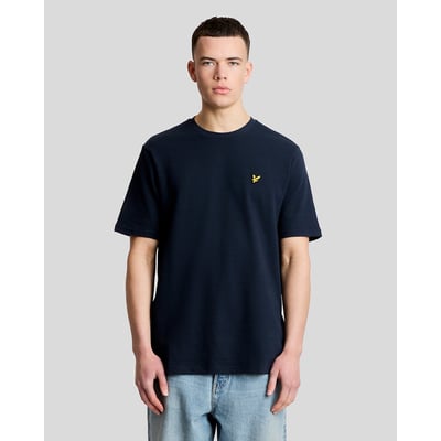 T-shirt jacquard texturé LYLE & SCOTT
