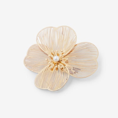 Broche fleur en filigrane BALABOOSTE