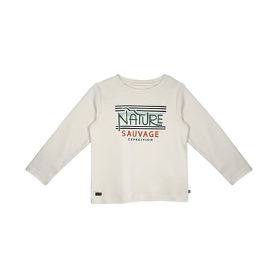 Tshirt mederick interlock manches longues enfant SUCRE D'ORGE