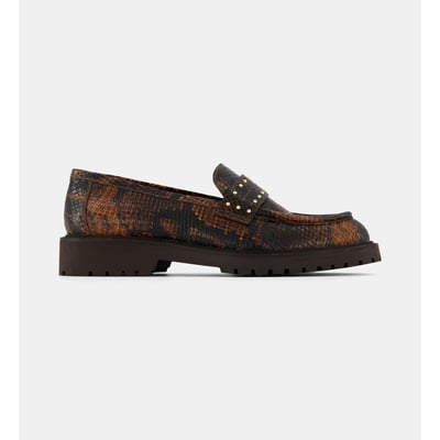 Mocassins avec studs charlize cuir GALERIES LAFAYETTE