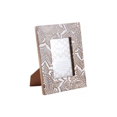 Cadre photo en manguier Mandala Pour photo 13 x 18 cm AUBRY GASPARD