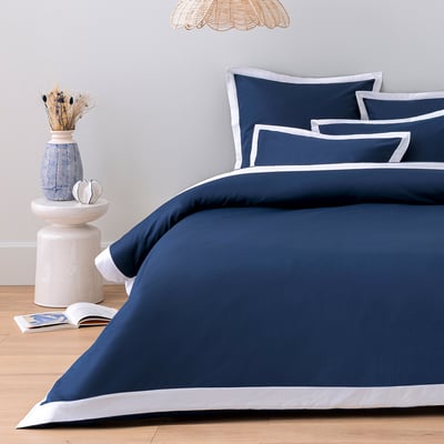 Housse de couette satin de coton égyptien 240 fils - 600tc NICE COTTON & CO