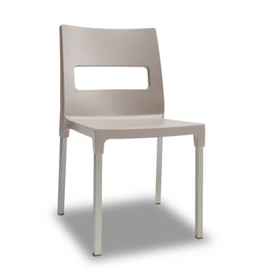 4 Chaises design de jardin - MAXI DIVA - Lot de 4 - deco SCAB DESIGN