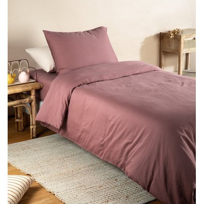 Housse de couette pour lit 1 personne PUR COTON BIO KADOLIS