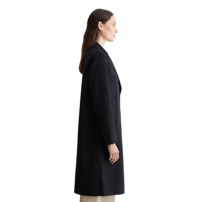 Manteau simple boutonnage regular en mélange de laine double face MARC O'POLO