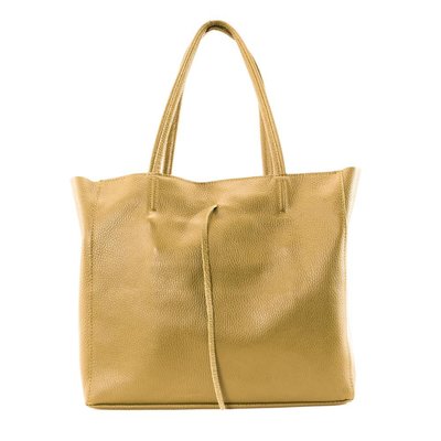 Sac à main cabas en cuir grainé italien HOBART OH MY BAG