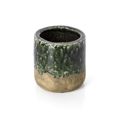 Cache-pot conique en béton MOSS BAZAR BIZAR
