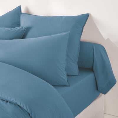 Funda de almohada larga lisa de algodón lavado, Scenario LA REDOUTE INTERIEURS