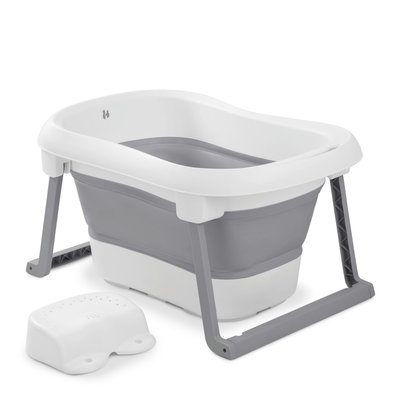 Baignoire pliable Wash N Fold L White Stone HAUCK
