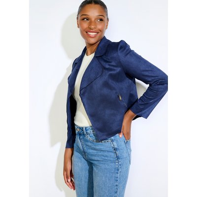 Blouson biker suédine LOLALIZA