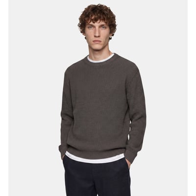 Pull brib droit maille coton bio GALERIES LAFAYETTE