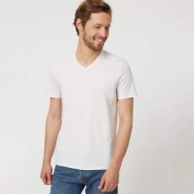 T shirt colle v homme La Redoute