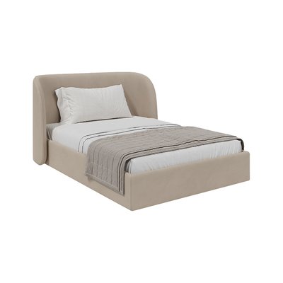 Кровать двуспальная из массива березы, 140 см SO'HOME