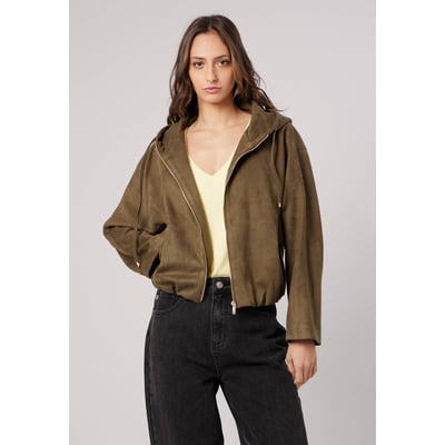 Blouson court bombers femme NAMACI DEELUXE