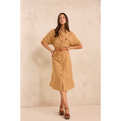Robe chemise à manches courtes LAYANA Maison 123