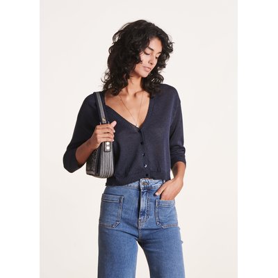 Gilet court maille irisée LA FEE MARABOUTEE