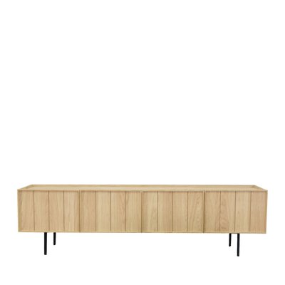 Meuble TV 4 portes en bois L200cm - LINES DRAWER