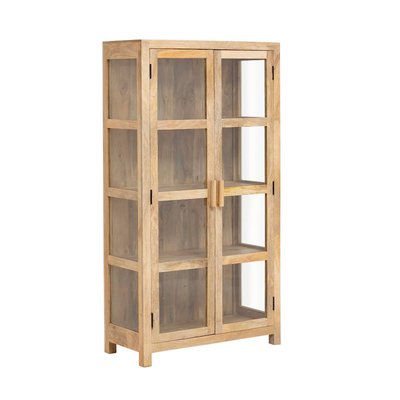 Vitrine en bois de manguier  AMARIS MADE IN MEUBLES 
