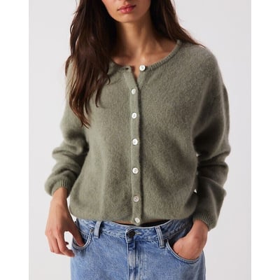 Gilet manches longues col rond VITOW AMERICAN VINTAGE