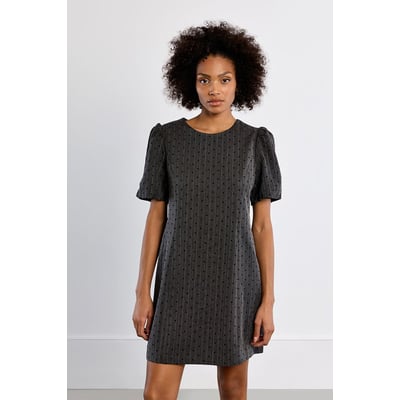 Robe mini rayée, à cœurs LILI SIDONIO