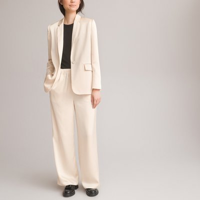 Брюки широкие из сатина LA REDOUTE COLLECTIONS