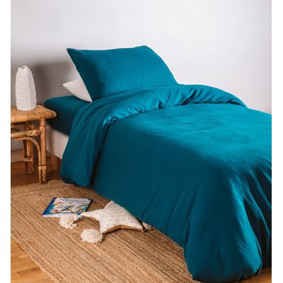 Housse de couette pour lit 1 personne PUR COTON BIO KADOLIS