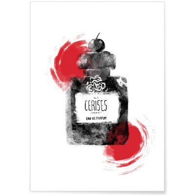 Affiche Eau de parfum Cerise L'AFFICHERIE